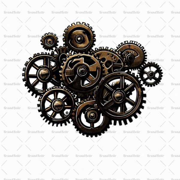 Steampunk Zahnräder